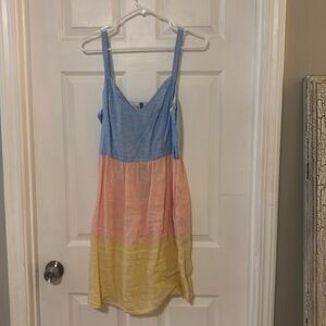 Cynthia Rowley linen dress. Medium. Perfect for a summer wedding or the beach!